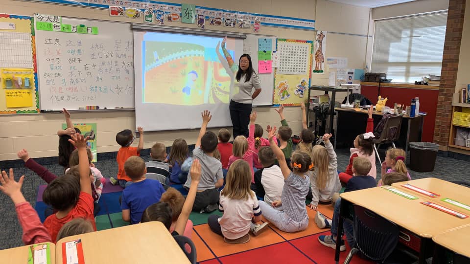 Story telling services in Alpine Elementary